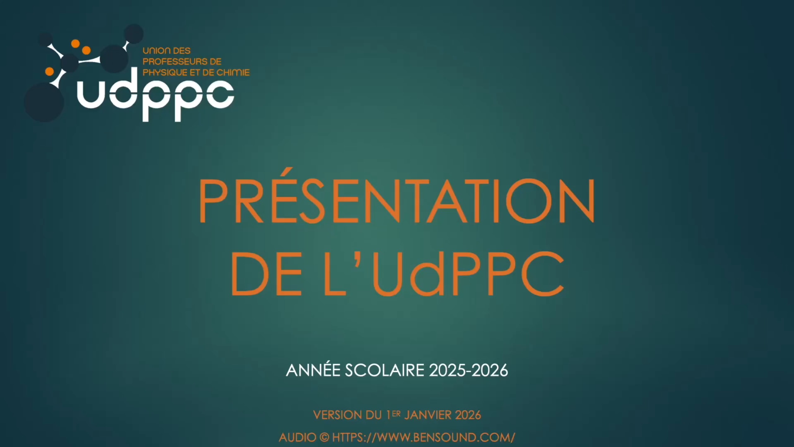 C'est quoi l'UdPPC ? (vidéo mp4) Image